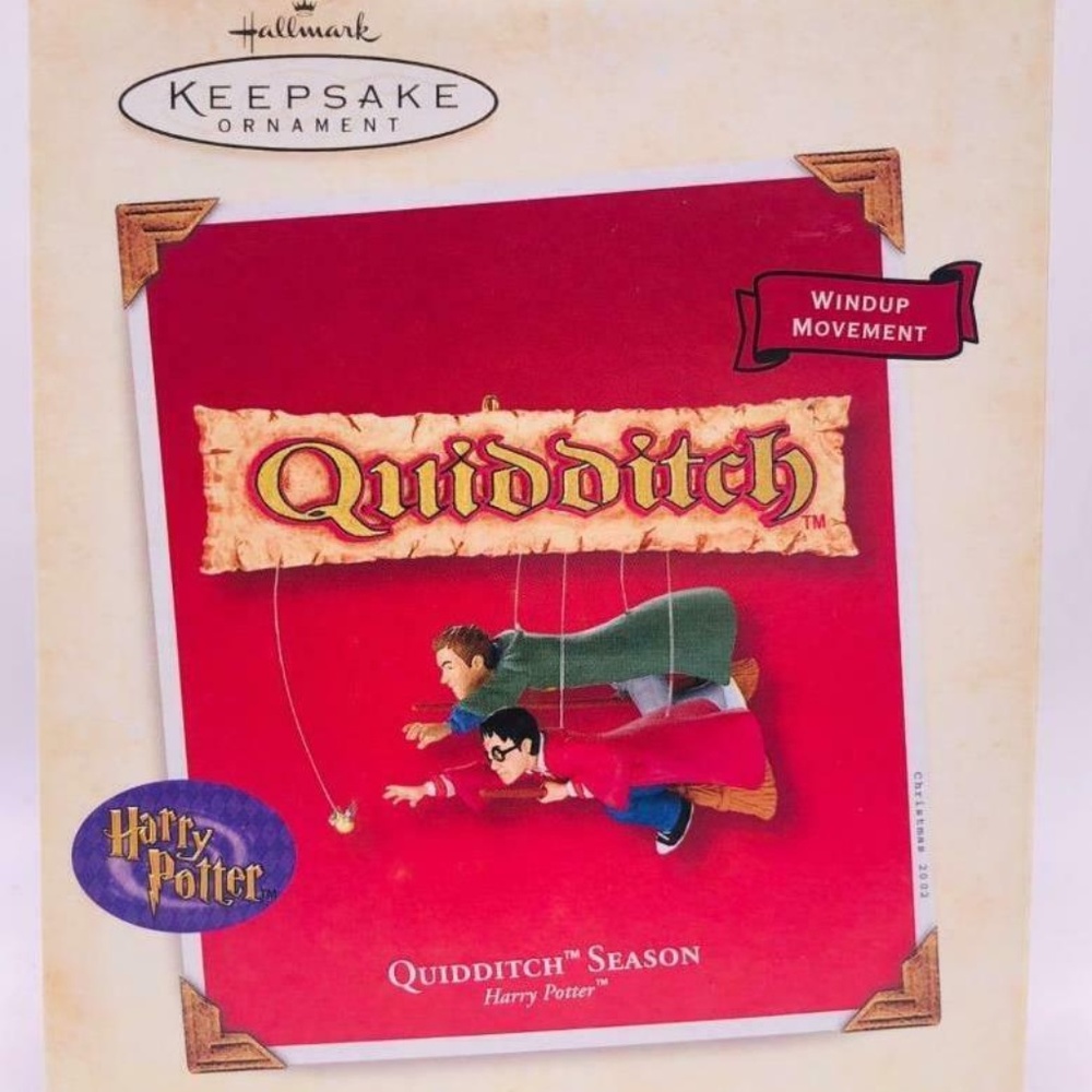 Hallmark Harry Potter Quidditch 2002 Ornament